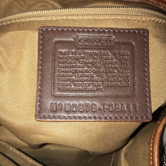 Authentic Coach Vintage Hampton Satchel - Picture 8 of 8